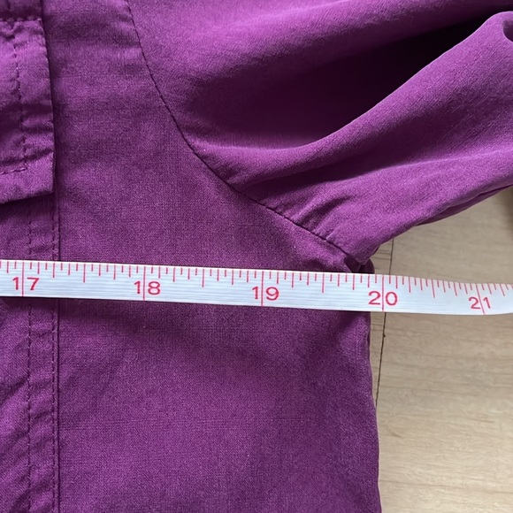 J. Crew Deep Purple Button-Up Blouse - Picture 4 of 6